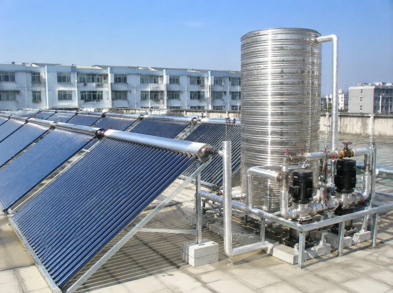 神农架林区商用大容量真空管太阳能热水系统